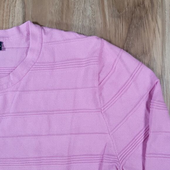 🔺️NorthCrest Lavender Textured Buttoned Cardigan Large - Picture 4 of 8